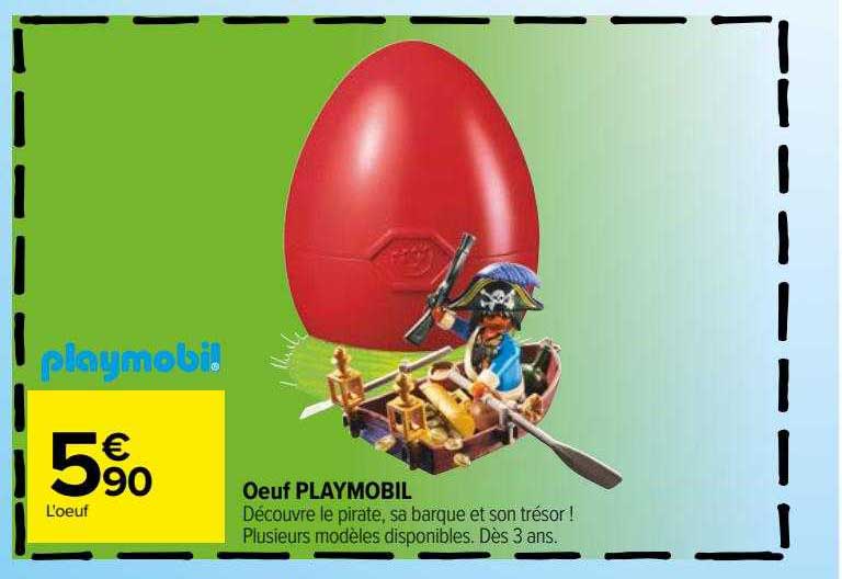 Oeufs Playmobil