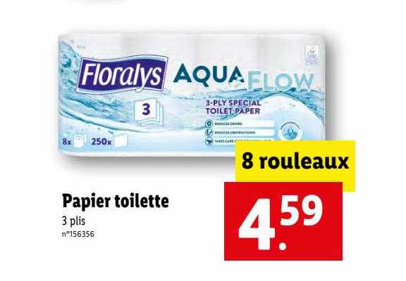Papier Toilette Floralys