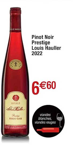 pinot noir prestige louis hauller 2022