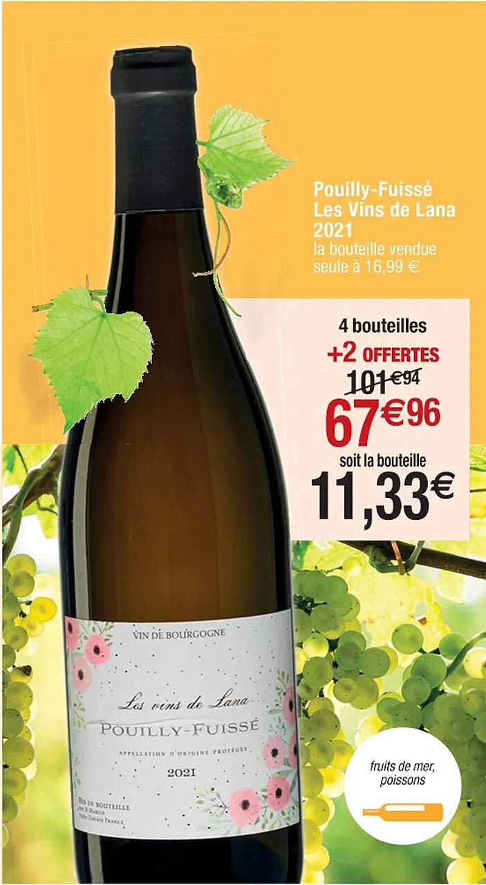 pouilly-fuissé les vins de lana 2021