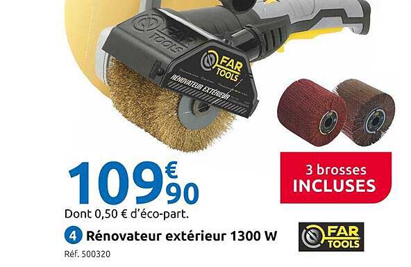rénovateur extérieur 1300w far tools