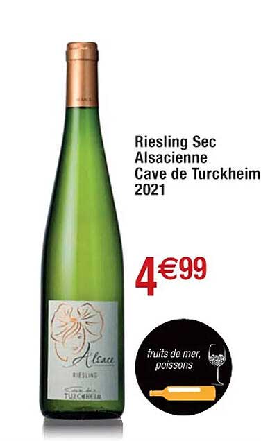 Riesling Sec Alsacienne Cave De Turckheim 2021