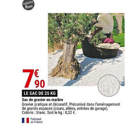Sac De Gravier En Marbre