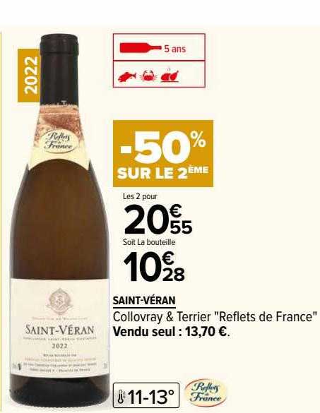 saint-véran collovray & terrier "reflets de france"