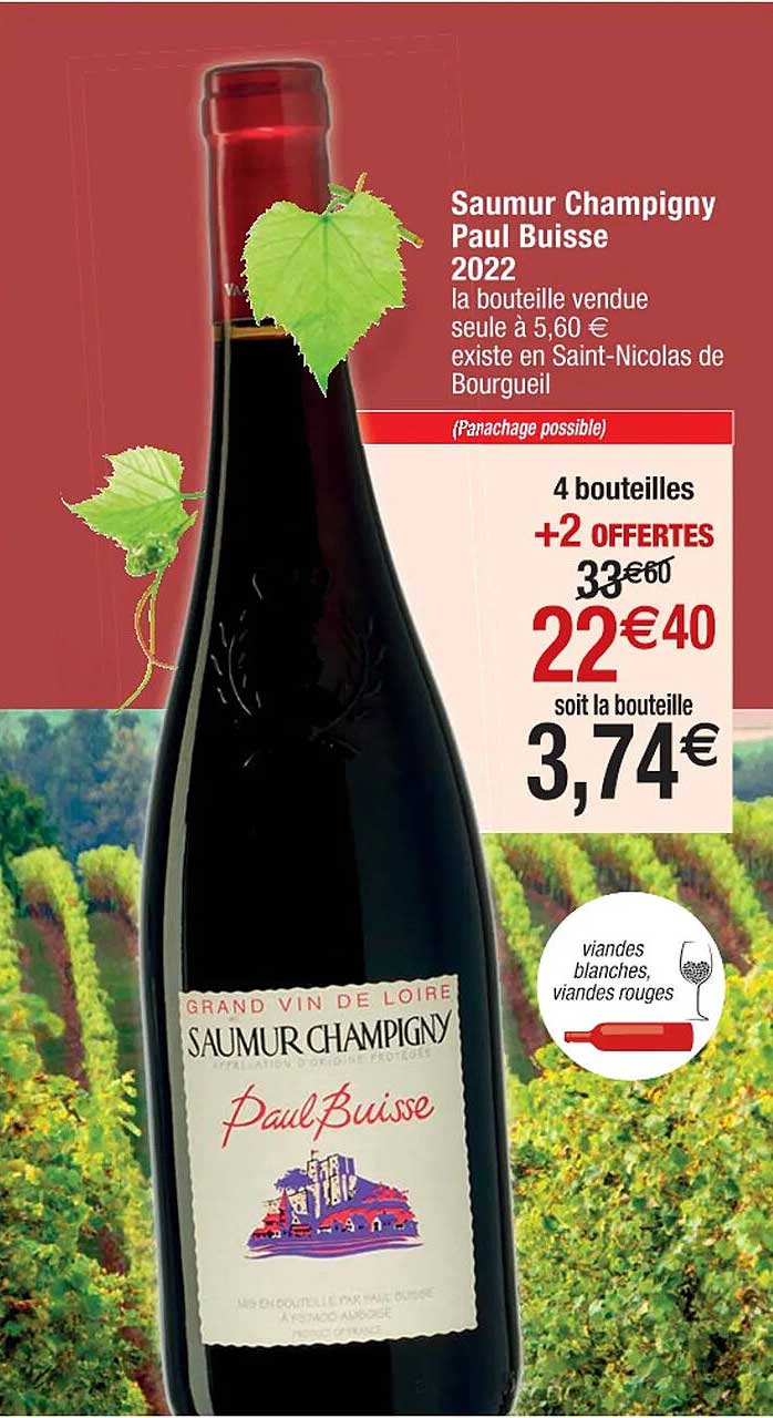 saumur champigny paul buisse 2022