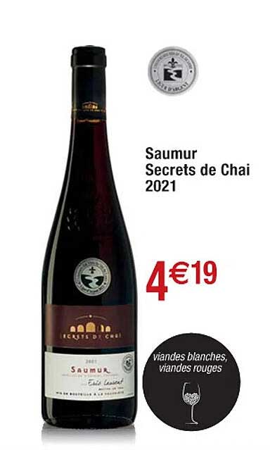 saumur secrets de chai 2021