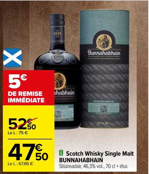 scotch whisky single malt bunnahabhain