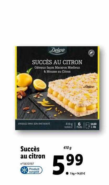 Succès Au Citron Deluxe