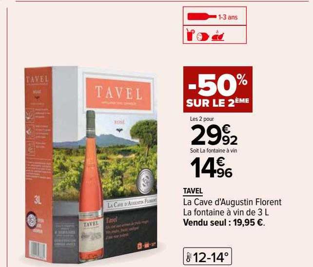 tavel la cave d'augustin florent