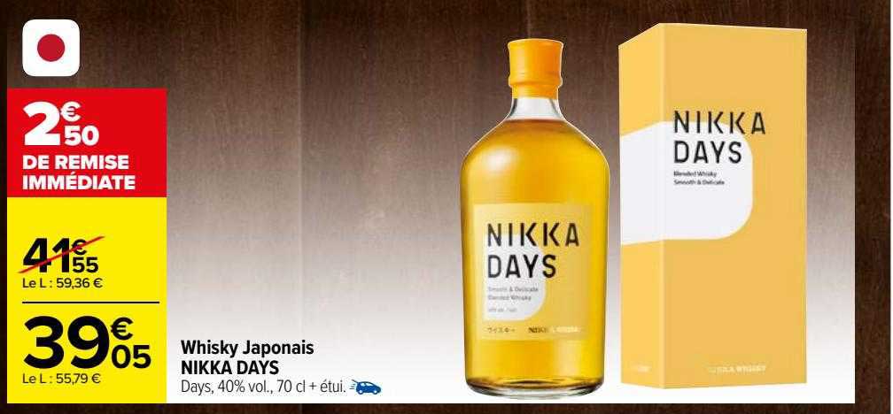 whisky japonais nikka days