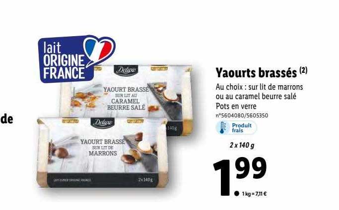 Yaourts Brassés Deluxe