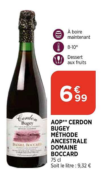 aop cerdon bugey méthode ancestrale domaine boccard
