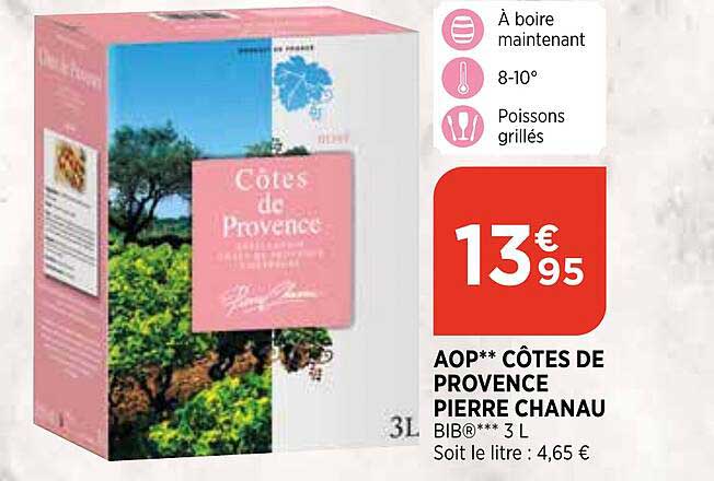 aop côtes de provence pierre chanau