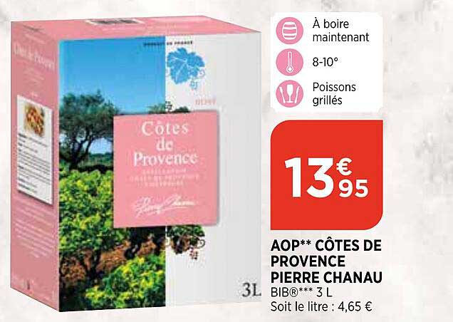 aop côtes de provence pierre chanau