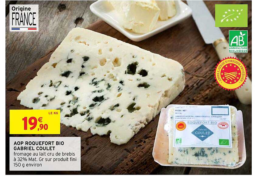 aop roquefort bio gabriel coulet