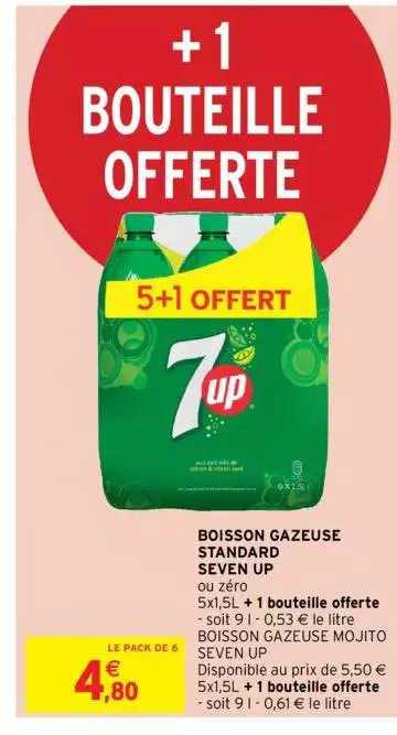 boisson gazeuse standard seven up