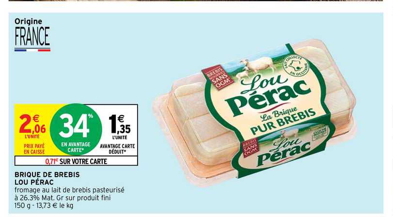 brique de brebis lou pérac