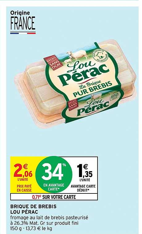 brique de brebis lou pérac