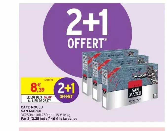 café moulu san marco