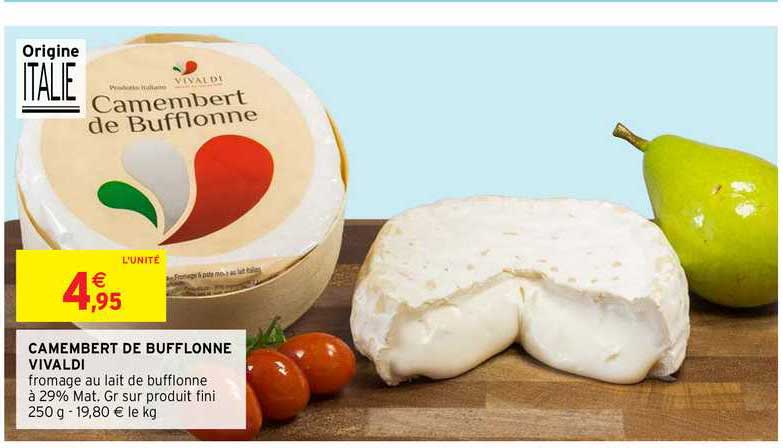 Camembert De Bufflonne Vivaldi