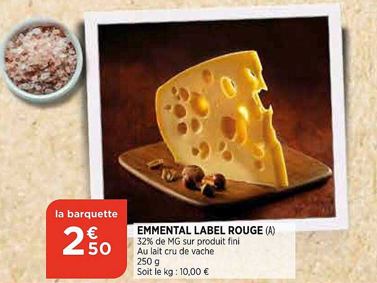 Emmental Label Rouge