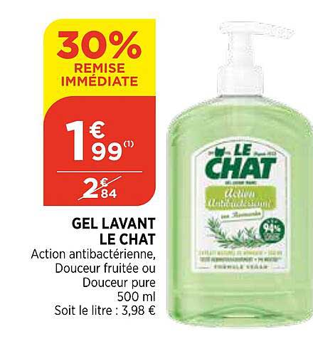 Gel Lavant Le Chat