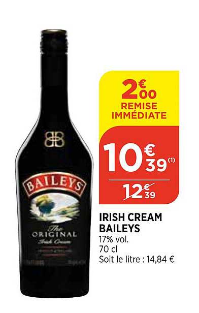 irish cream baileys