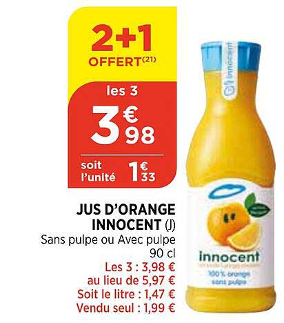 Jus D'orange Innocent
