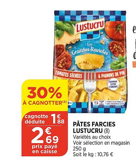Pâtes Farcies Lustucru