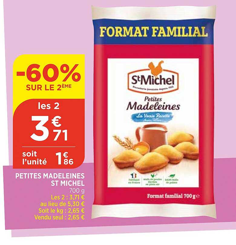 petites madeleines st michel