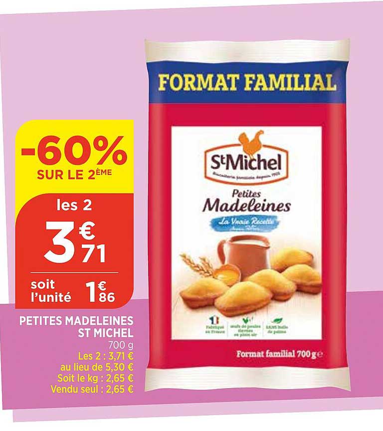 petites madeleines st michel