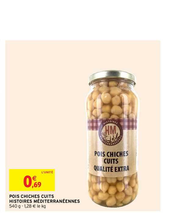 pois chiches cuits histoires méditerranéennes