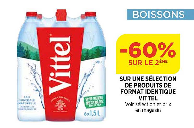 produits de format identique vittel