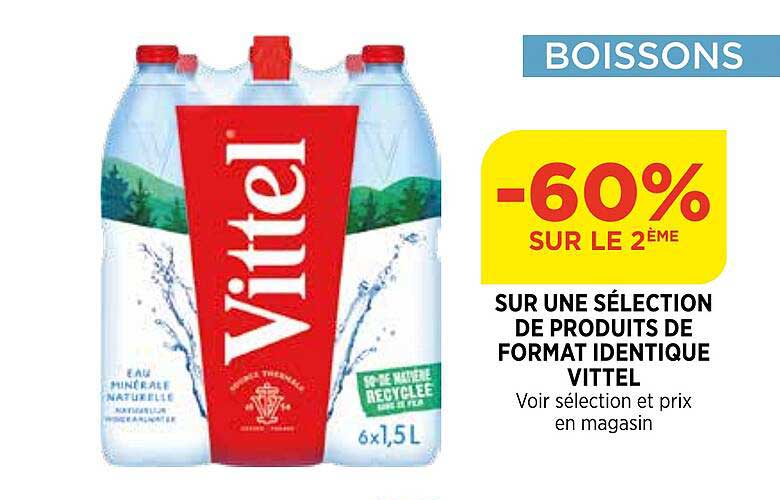produits de format identique vittel