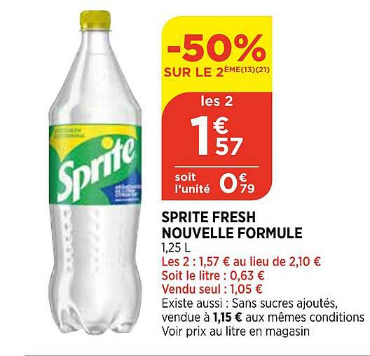 sprite fresh nouvelle formule