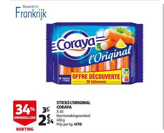 Sticks L'original Coraya