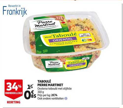 Taboulé Pierre Martinet