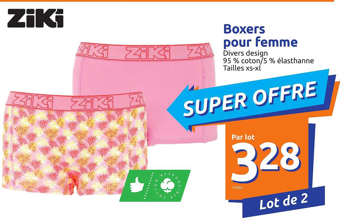 Boxers Pour Femem Ziki