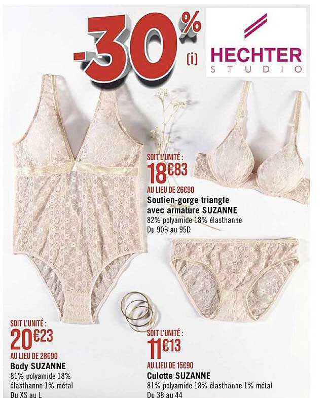 body suzanne, soutien-gorge triangle avec armature suzanne, culotte suzanne