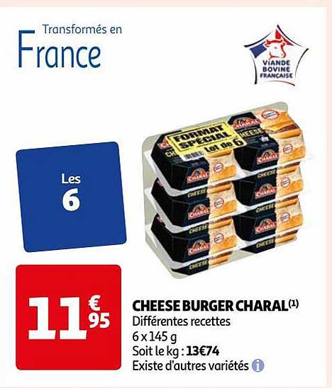 Cheese Burger Charal