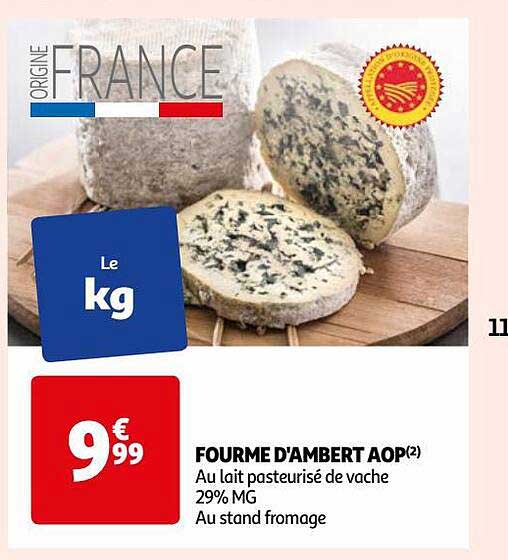 fourme d'ambert aop