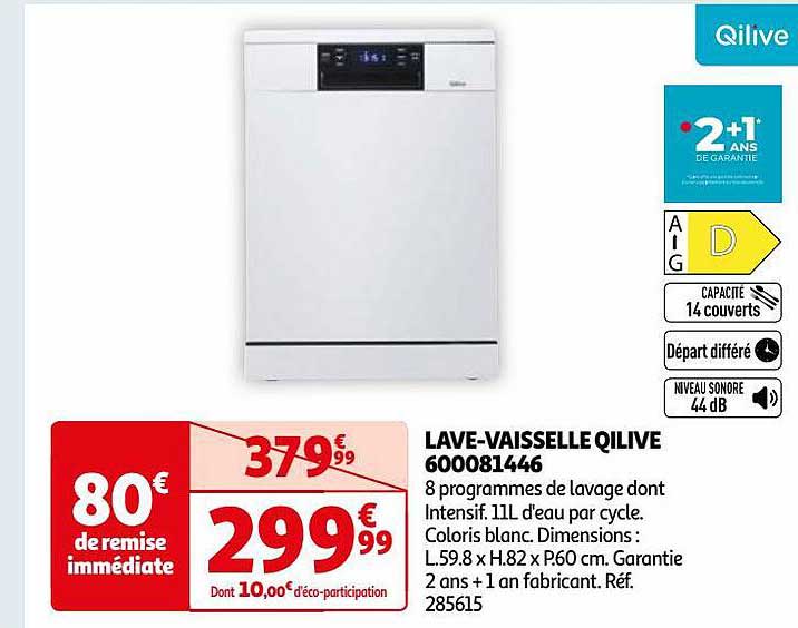 lave-vaisselle qilive 600081446