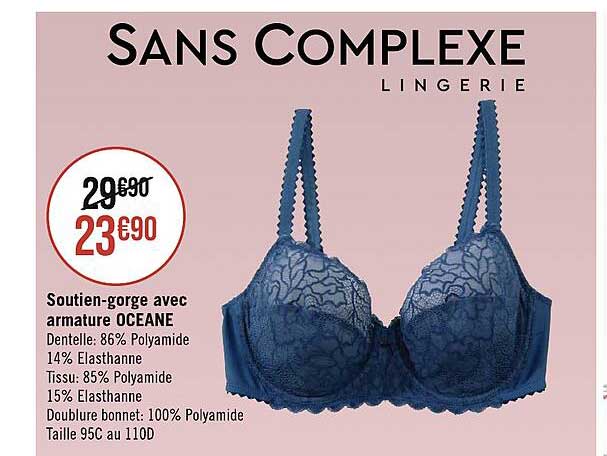 soutien-gorge avec armature océane