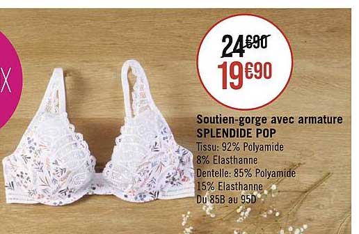 soutien-gorge avec armature splendide pop