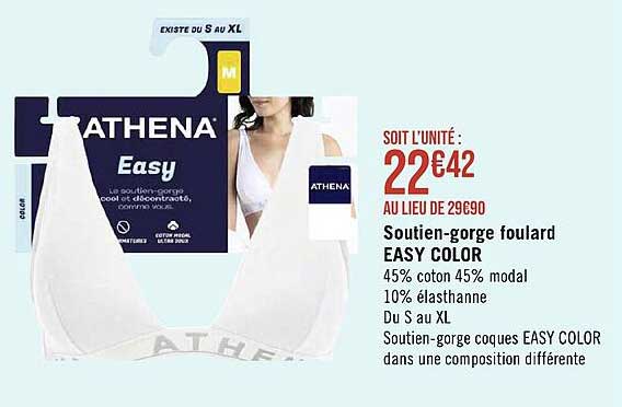 soutien-gorge foulard easy color athena