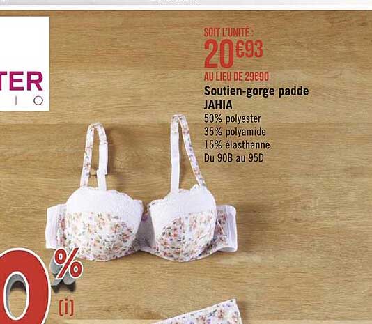 soutien-gorge padde jahia