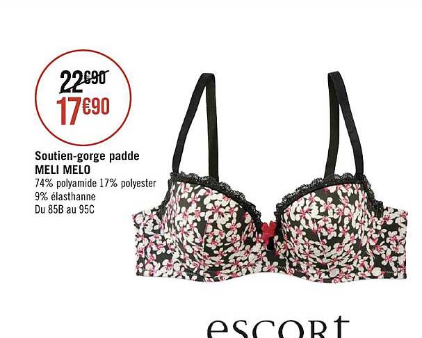 soutien-gorge padde meli melo