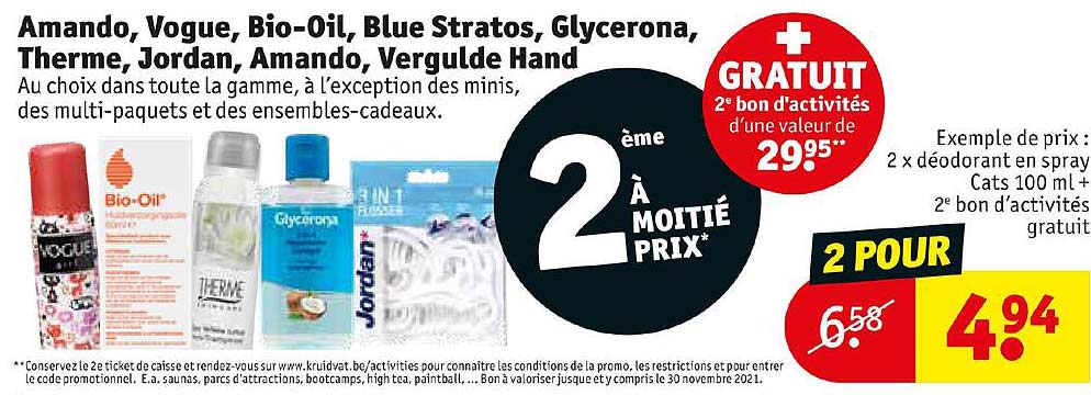 amando, vogue, bio-oil, blue stratos, glycerona, therme, jordan, amando, vergulde hand