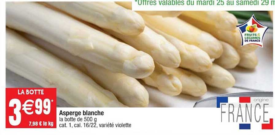 asperge blanche
