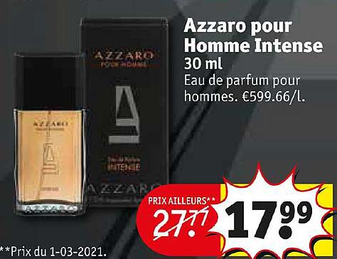 azzaro pour homme intense